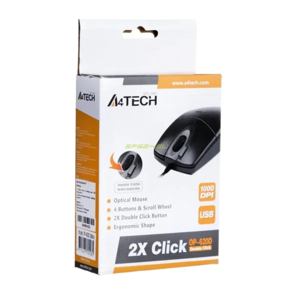 A4TECH OP-620D Wired Mouse - Image 2