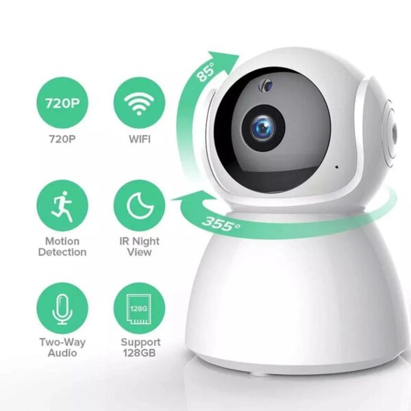 V380 Pro WiFi IP 1MP Snowman Camera