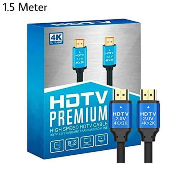 5 Meter 4K HDMI Cable 2.0: High-Speed Premium for UHD HDTV